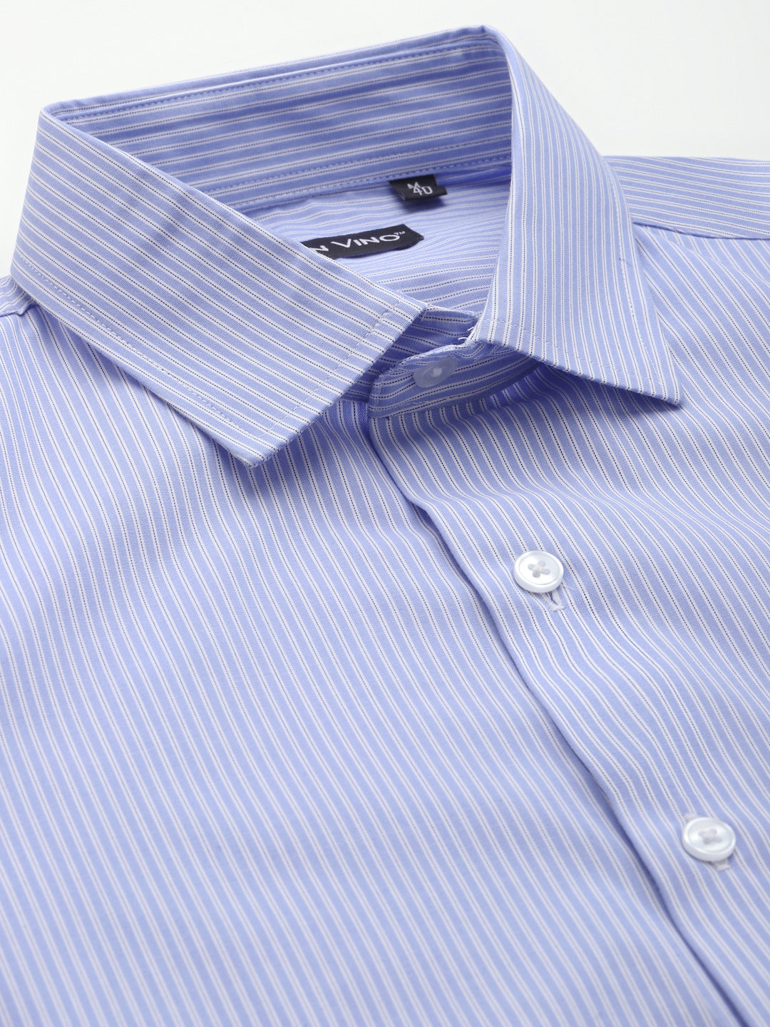 Don Vino Men's Multi Stripes Regular Fit Full Sleeve Shirt