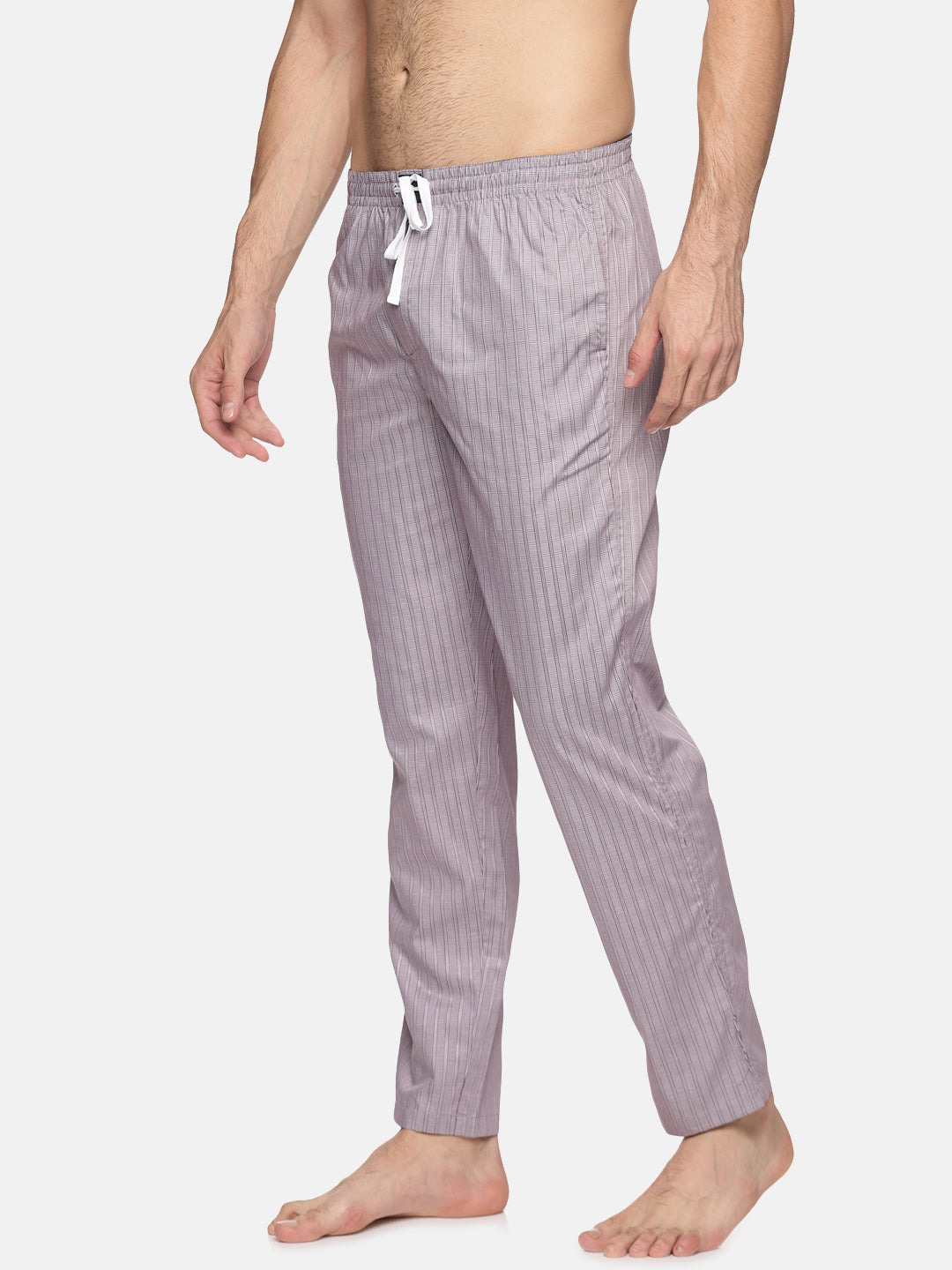 Don Vino Men Purple Checkered Pyjama