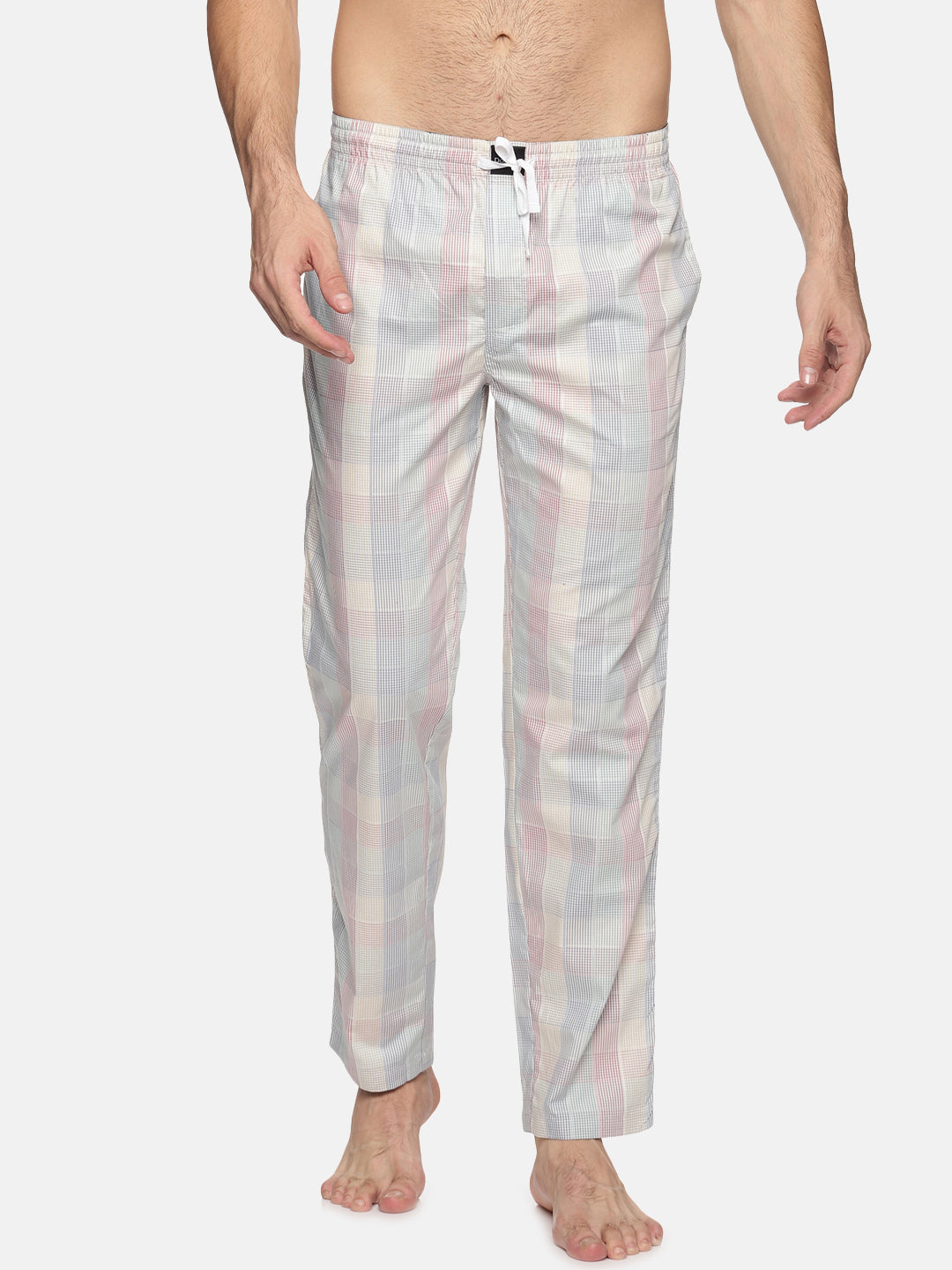 Don Vino Men Multicolor Check Pyjama