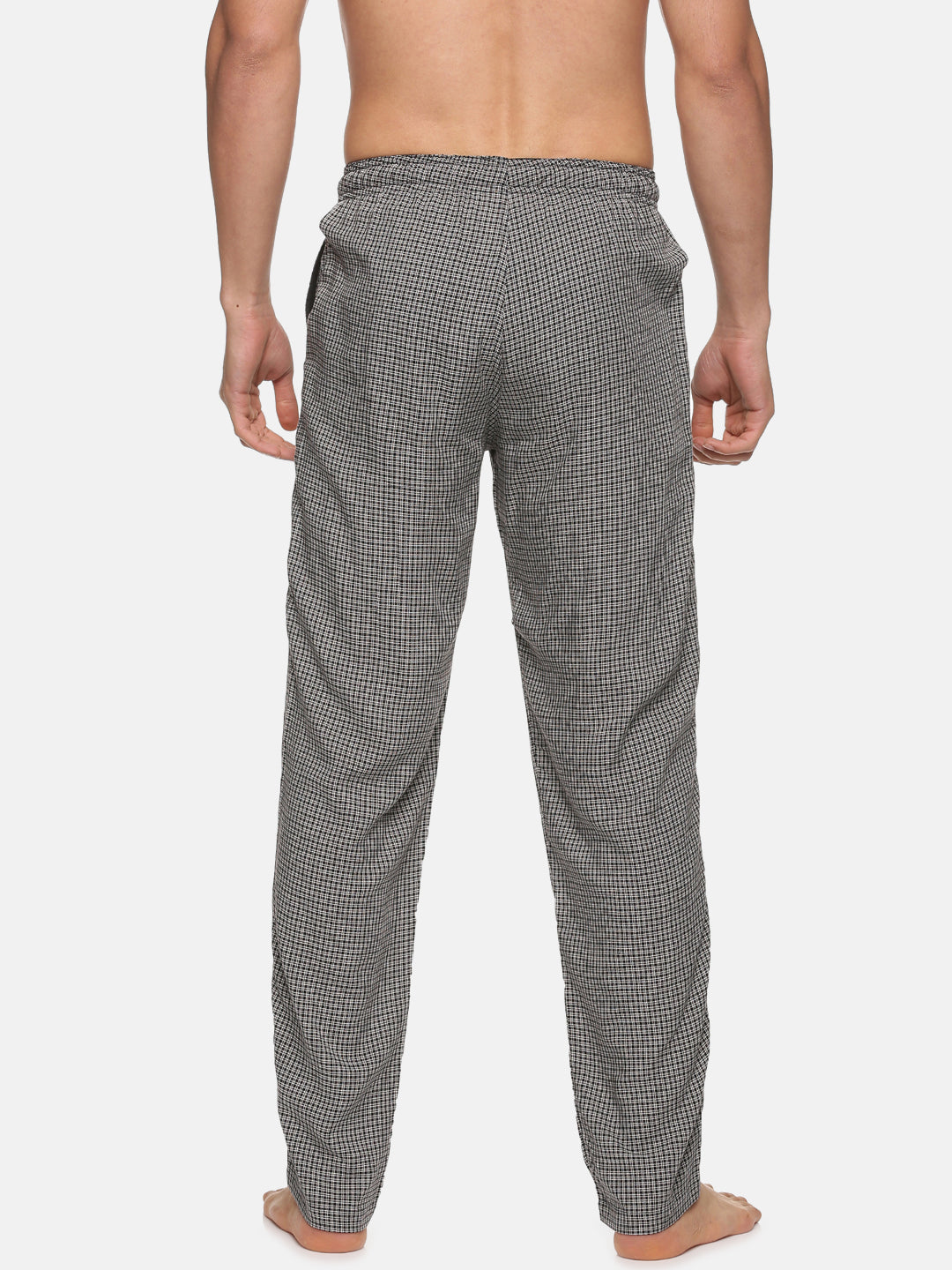 Don Vino Men Grey Striped Pyjama